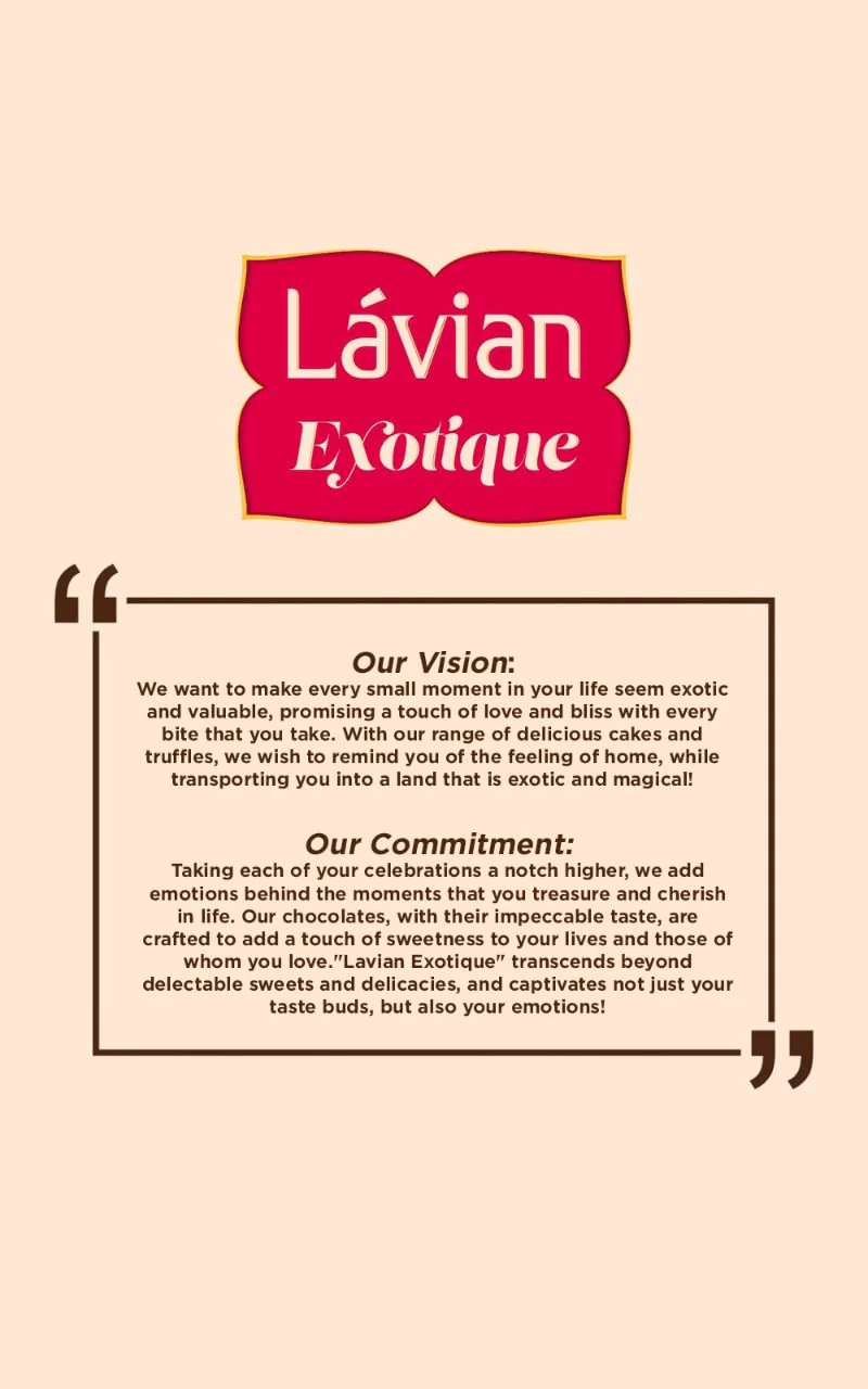 Lavian Exotique Chocolate Brownie Cakes Creme Bakes, 2 x 20 vegetarian cakes pack (40 cakes) - Image 2